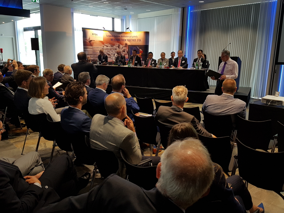 『유럽 파스너산업 협력 대표단』 파견